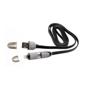 Kabal SBOX USB->MICRO USB + IPH.5 M/M 1M Crni