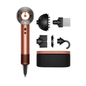Fen Dyson Supersonic Nural HD16 (143709) Amber Silk/Pink Champagne Curly+Coily Limited Edition