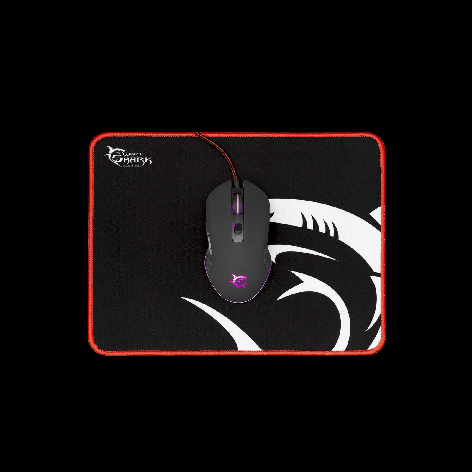 Tastatura + miš + podloga + slušalice White Shark GC-4104 COMANCHE-3 - 4in1 HR
