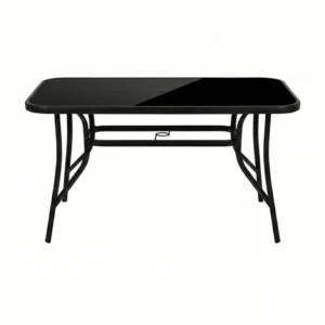 Expert pravougaoni sto tamno staklo 150 x 90 x 70 cm Valencia